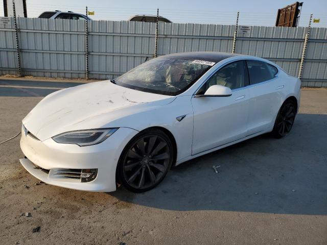 5YJSA1E26HF204403 - 2017 TESLA MODEL S WHITE photo 1