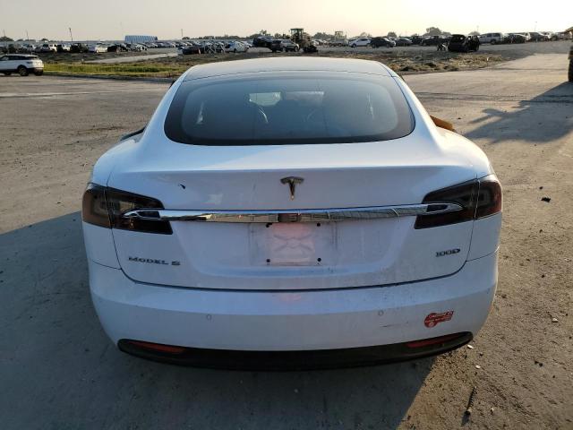5YJSA1E26HF204403 - 2017 TESLA MODEL S WHITE photo 6