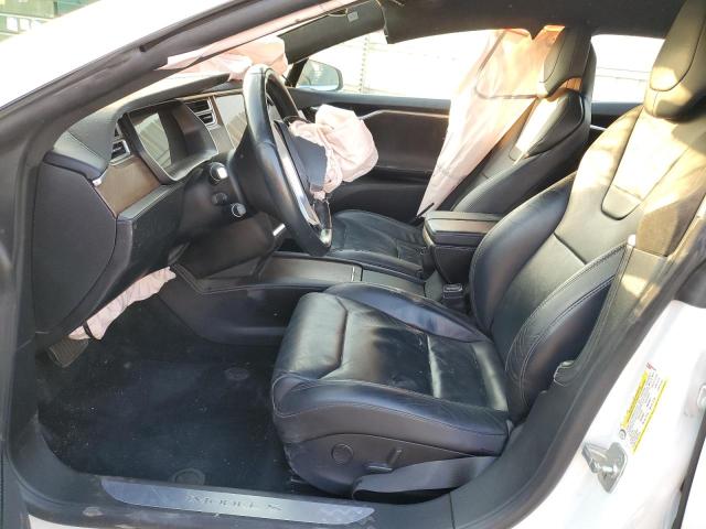 5YJSA1E26HF204403 - 2017 TESLA MODEL S WHITE photo 7