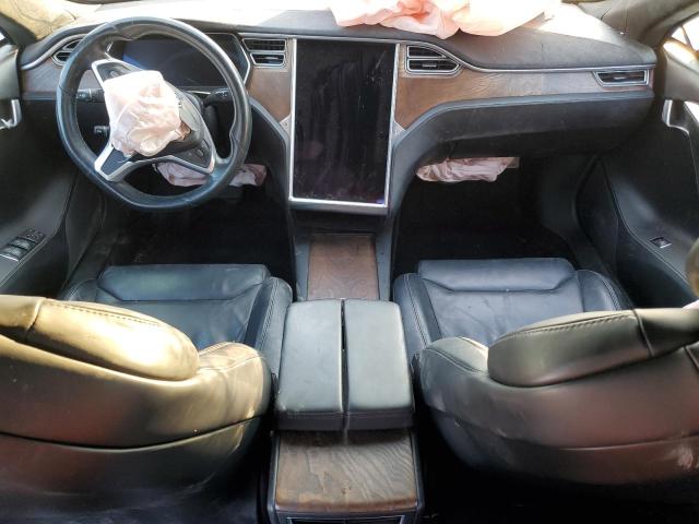 5YJSA1E26HF204403 - 2017 TESLA MODEL S WHITE photo 8