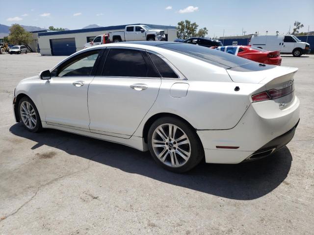 3LN6L2G96ER823052 - 2014 LINCOLN MKZ WHITE photo 2
