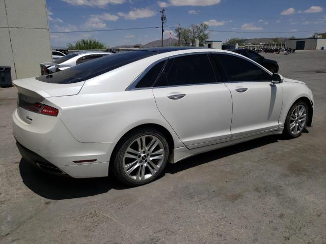 3LN6L2G96ER823052 - 2014 LINCOLN MKZ WHITE photo 3