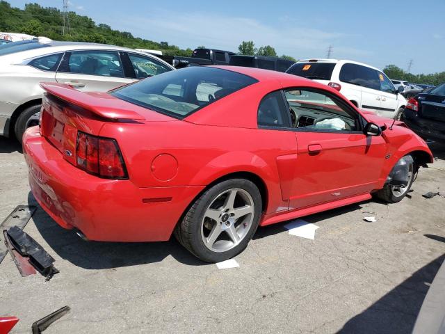 1FAFP42X43F434453 - 2003 FORD MUSTANG GT RED photo 3