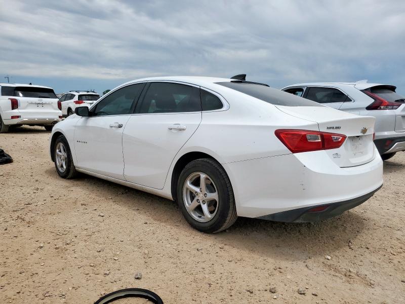1G1ZB5ST1JF219322 - 2018 CHEVROLET MALIBU LS Biały zdjęcie 2