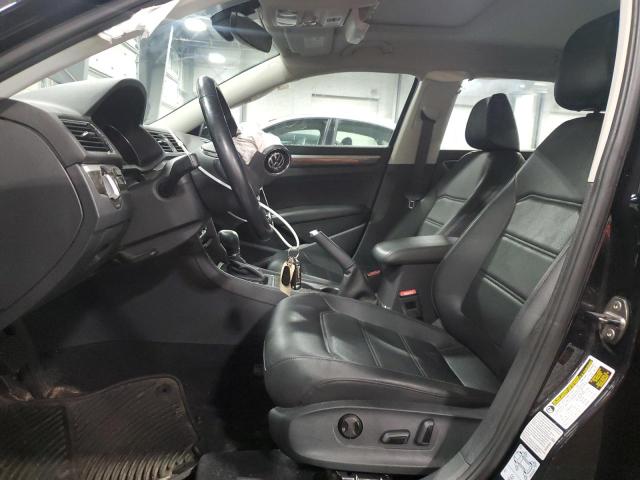 1VWGT7A30HC086098 - 2017 VOLKSWAGEN PASSAT SE Чорний фото 7