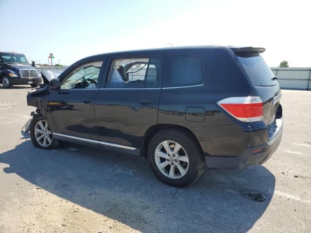 5TDZA3EH6DS033415 - 2013 TOYOTA HIGHLANDER BASE შავი ფოტო 2