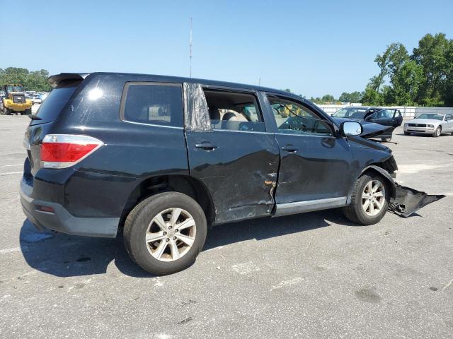 5TDZA3EH6DS033415 - 2013 TOYOTA HIGHLANDER BASE შავი ფოტო 3