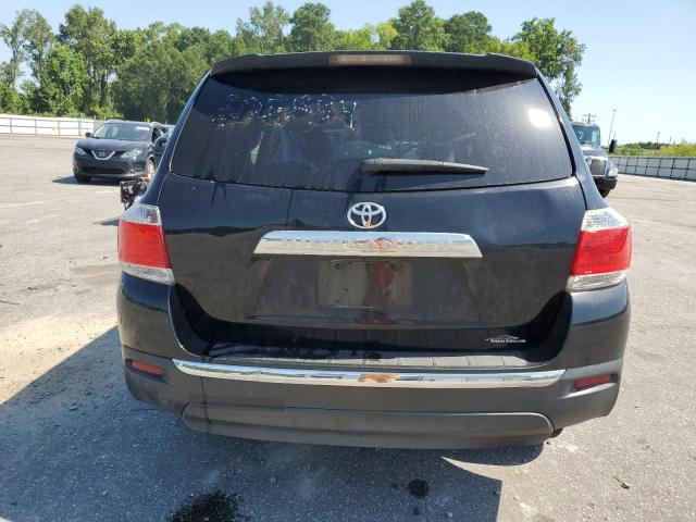 5TDZA3EH6DS033415 - 2013 TOYOTA HIGHLANDER BASE შავი ფოტო 6