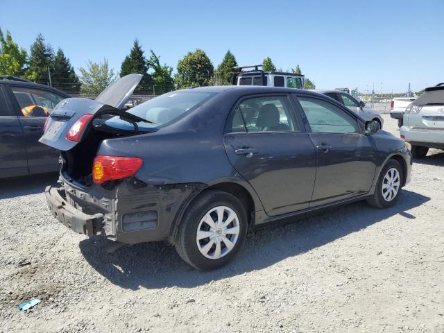 1NXBU4EE3AZ218464 - 2010 TOYOTA COROLLA BASE GRAY photo 3