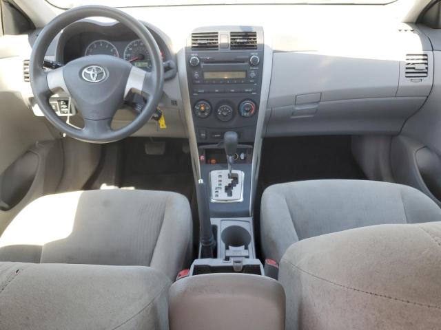 1NXBU4EE3AZ218464 - 2010 TOYOTA COROLLA BASE GRAY photo 8