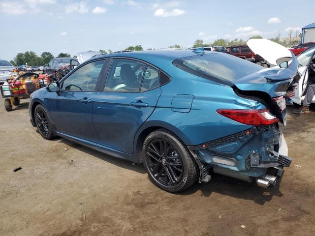 4T1DAACK4SU517276 - 2025 TOYOTA CAMRY XSE BLUE photo 2
