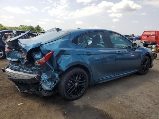 4T1DAACK4SU517276 - 2025 TOYOTA CAMRY XSE BLUE photo 3