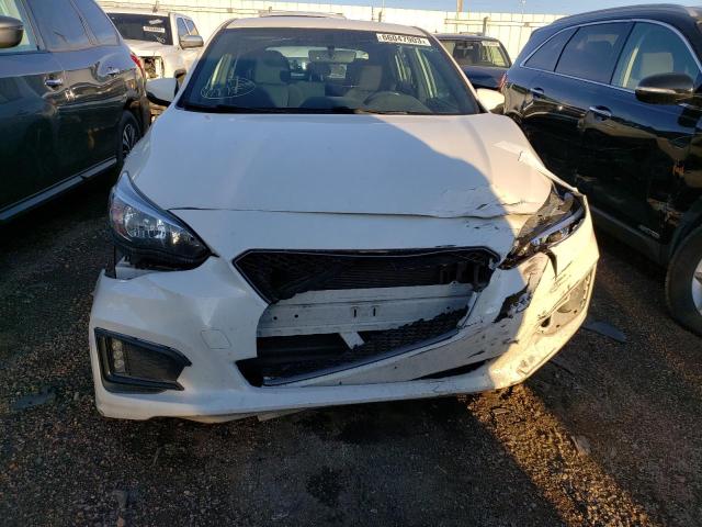 4S3GTAK69H3701305 - 2017 SUBARU IMPREZA SPORT WHITE photo 5