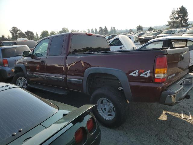 1GCGK29U01Z125426 - 2001 CHEVROLET SILVERADO K2500 BURGUNDY photo 2