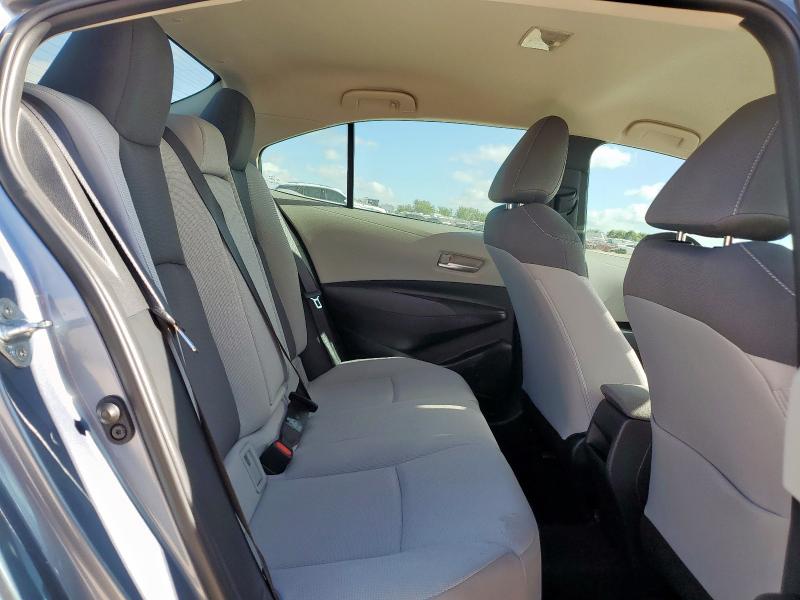 5YFEPMAE9MP248634 - 2021 TOYOTA COROLLA LE GRAY photo 10