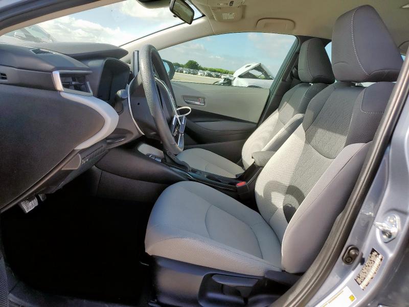 5YFEPMAE9MP248634 - 2021 TOYOTA COROLLA LE GRAY photo 7