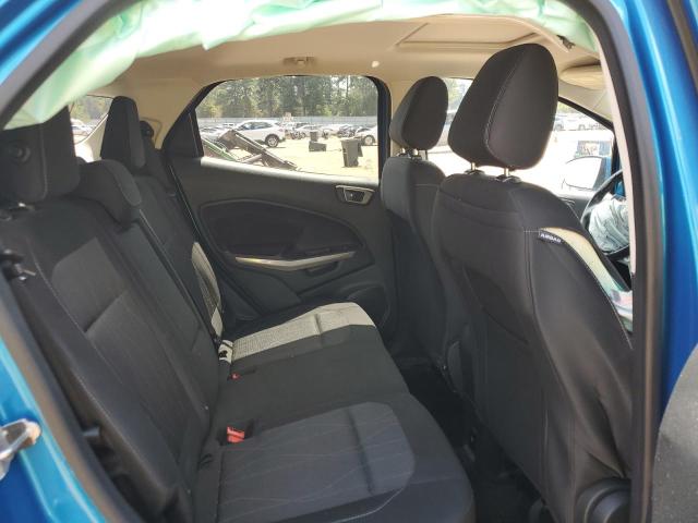 MAJ6S3GL7LC357206 - 2020 FORD ECOSPORT SE BLUE photo 10