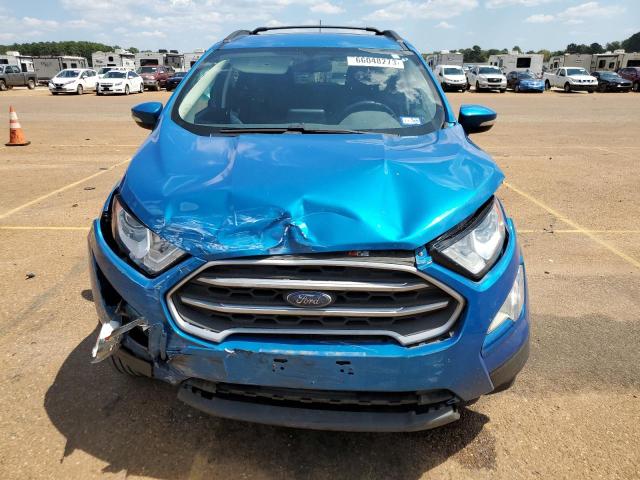 MAJ6S3GL7LC357206 - 2020 FORD ECOSPORT SE BLUE photo 5