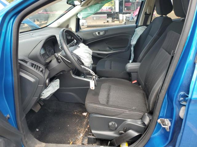 MAJ6S3GL7LC357206 - 2020 FORD ECOSPORT SE BLUE photo 7