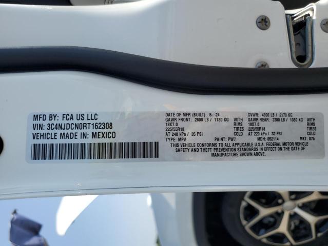 3C4NJDCN0RT162308 - 2024 JEEP COMPASS LIMITED WHITE photo 14