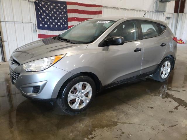 KM8JT3AB5BU123202 - 2011 HYUNDAI TUCSON GL SILVER photo 1