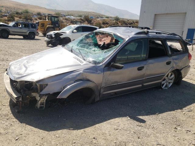 4S4BP61C787325890 - 2008 SUBARU OUTBACK 2.5I GRAY photo 1