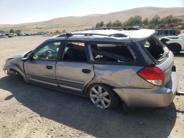 4S4BP61C787325890 - 2008 SUBARU OUTBACK 2.5I GRAY photo 2