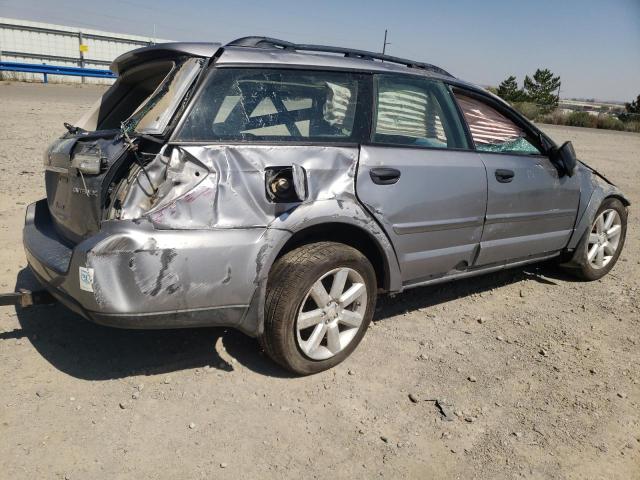 4S4BP61C787325890 - 2008 SUBARU OUTBACK 2.5I GRAY photo 3