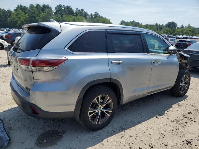 5TDJKRFHXGS246268 - 2016 TOYOTA HIGHLANDER XLE Մոխրագույն լուսանկար 3