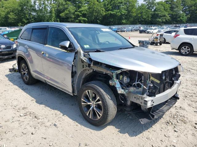 5TDJKRFHXGS246268 - 2016 TOYOTA HIGHLANDER XLE Մոխրագույն լուսանկար 4