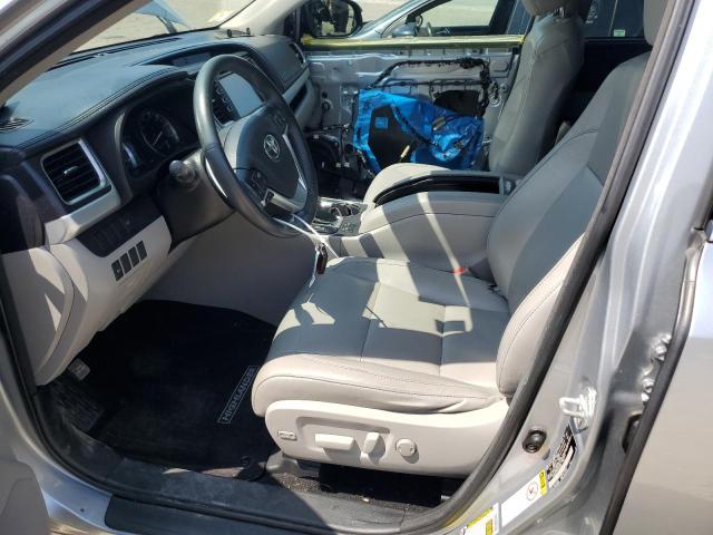 5TDJKRFHXGS246268 - 2016 TOYOTA HIGHLANDER XLE Մոխրագույն լուսանկար 7