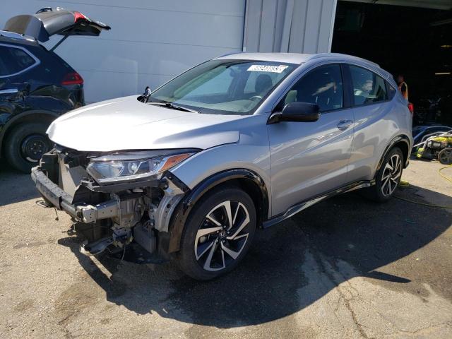 3CZRU6H12KM728893 - 2019 HONDA HR-V SPORT SILVER photo 1