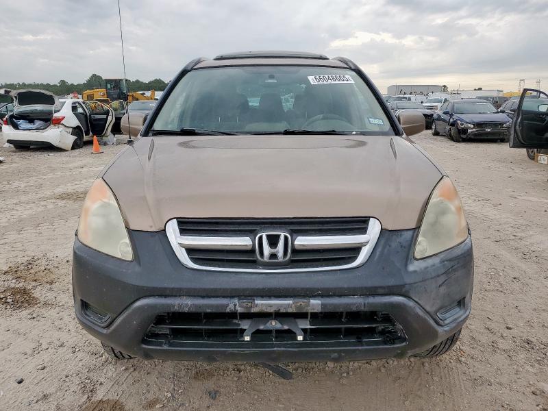 JHLRD78892C016829 - 2002 HONDA CR-V EX BROWN photo 5