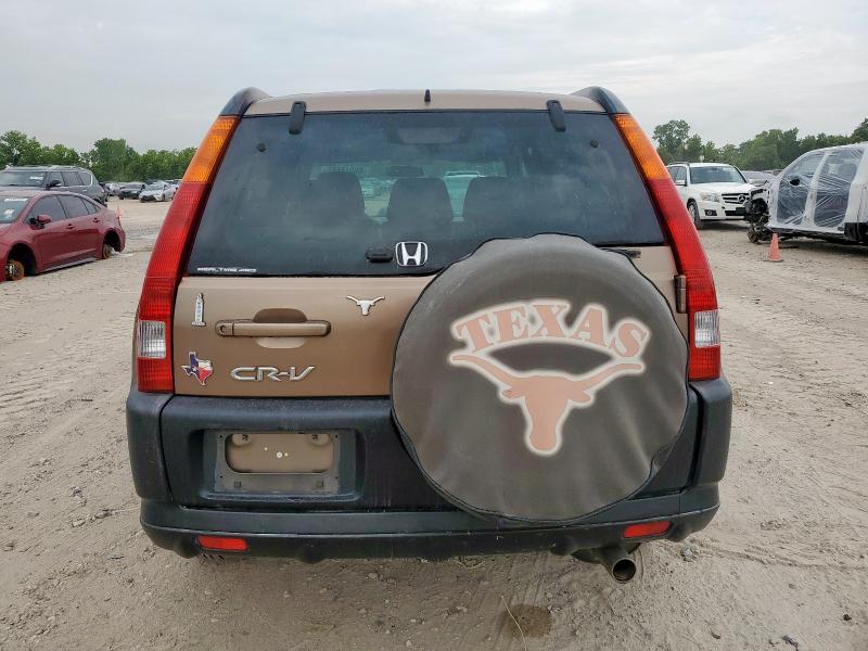 JHLRD78892C016829 - 2002 HONDA CR-V EX BROWN photo 6