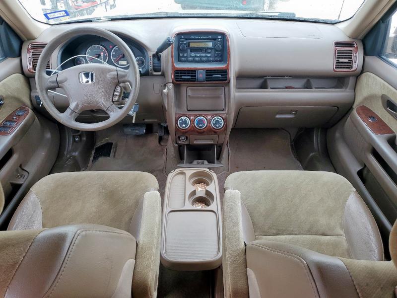 JHLRD78892C016829 - 2002 HONDA CR-V EX BROWN photo 8