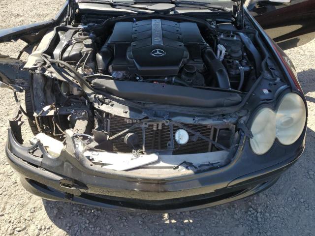 WDBSK75F04F074013 - 2004 MERCEDES-BENZ SL 500 BLACK photo 11
