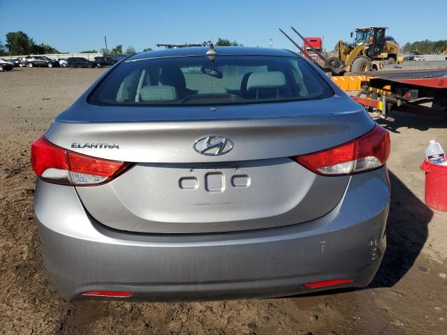 KMHDH4AE9CU233959 - 2012 HYUNDAI ELANTRA GLS SILVER photo 6