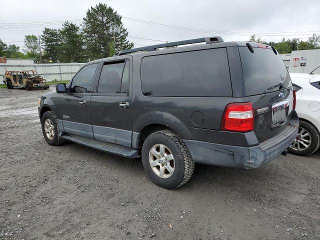 1FMFK16567LA91485 - 2007 FORD EXPEDITION EL XLT GRAY photo 2