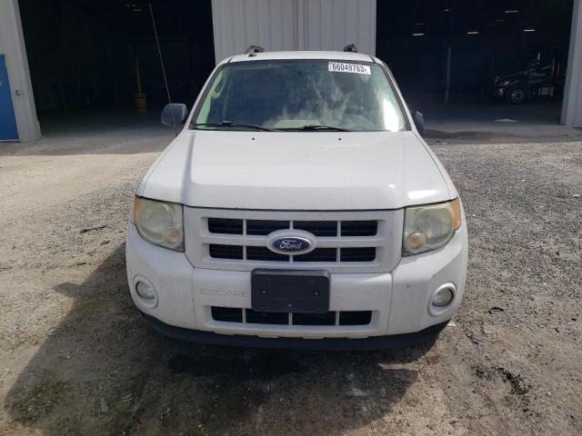 1FMCU5K30AKC79618 - 2010 FORD ESCAPE HYBRID WHITE photo 5