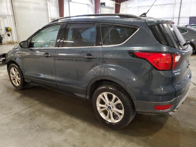 1FMCU0HD0KUA91304 - 2019 FORD ESCAPE SEL BLUE photo 2