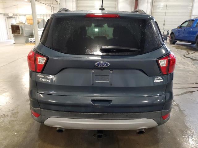 1FMCU0HD0KUA91304 - 2019 FORD ESCAPE SEL BLUE photo 6
