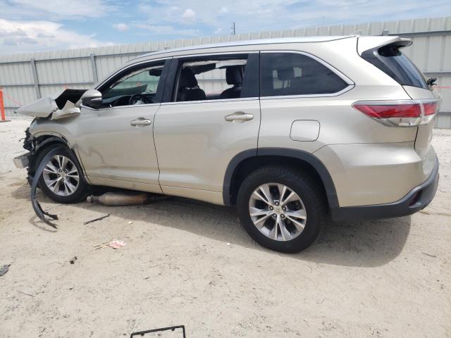 5TDKKRFH7FS096638 - 2015 TOYOTA HIGHLANDER XLE Qəhvəyi foto 2