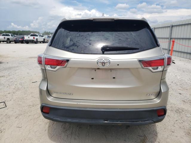 5TDKKRFH7FS096638 - 2015 TOYOTA HIGHLANDER XLE Qəhvəyi foto 6