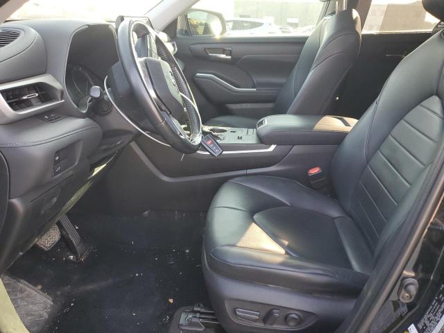 5TDGZRAH8LS512152 - 2020 TOYOTA HIGHLANDER XLE BLACK photo 7