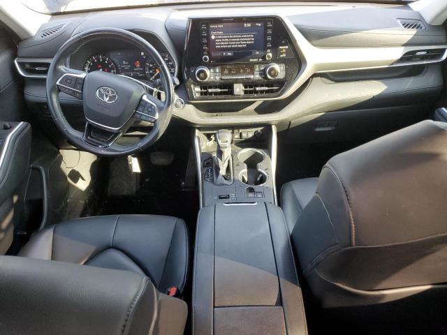 5TDGZRAH8LS512152 - 2020 TOYOTA HIGHLANDER XLE BLACK photo 8