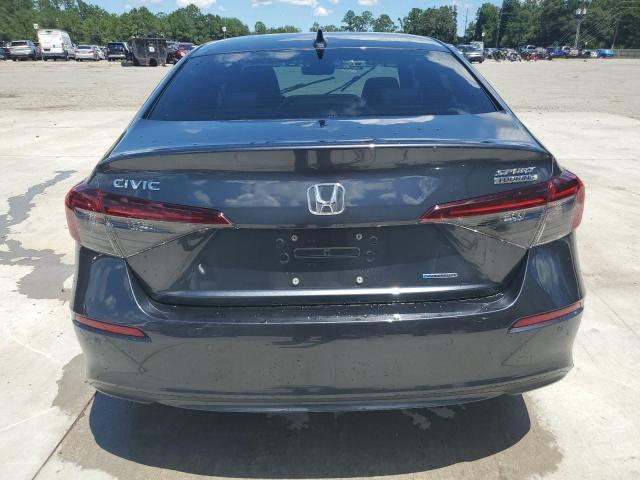 2HGFE4F80SH320418 - 2025 HONDA CIVIC SPORT GRAY photo 6