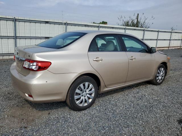 2T1BU4EE9DC026875 - 2013 TOYOTA COROLLA BASE 金色 照片 3