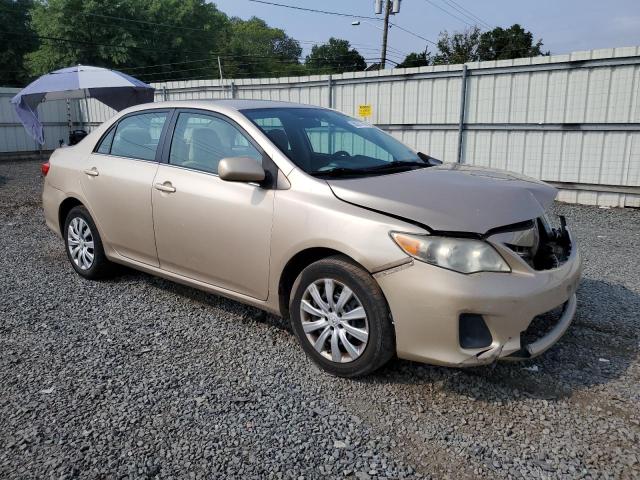 2T1BU4EE9DC026875 - 2013 TOYOTA COROLLA BASE 金色 照片 4