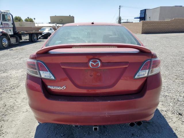1YVHP82A095M00685 - 2009 MAZDA 6 I წითელი ფოტო 6