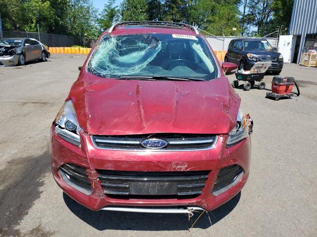 1FMCU9J9XGUC00577 - 2016 FORD ESCAPE TITANIUM BURGUNDY photo 5